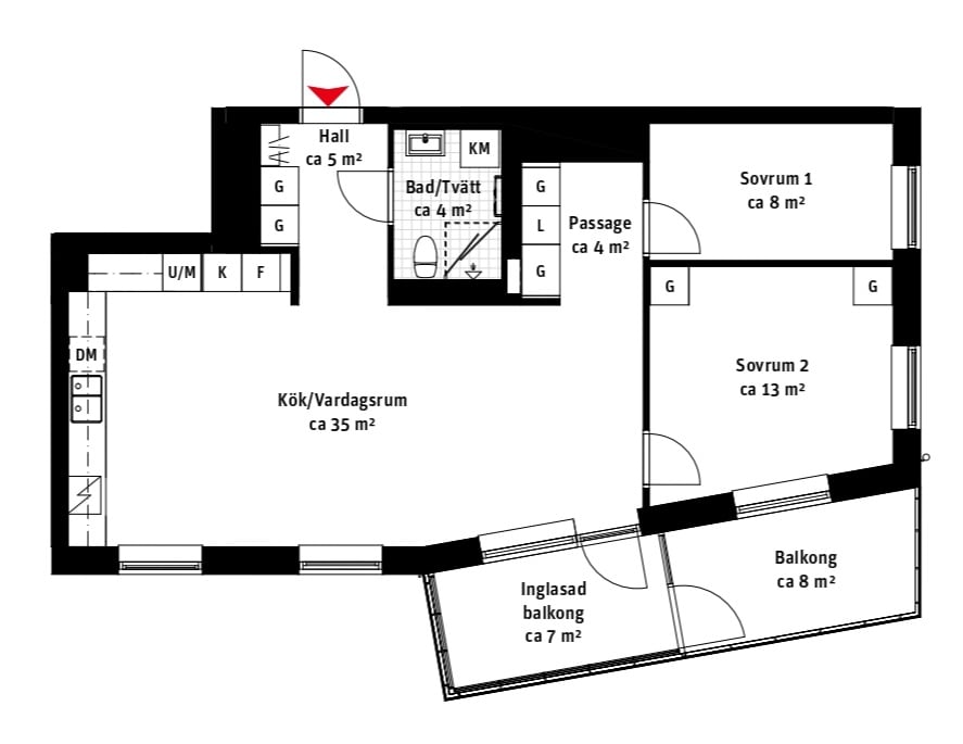 Planlösning