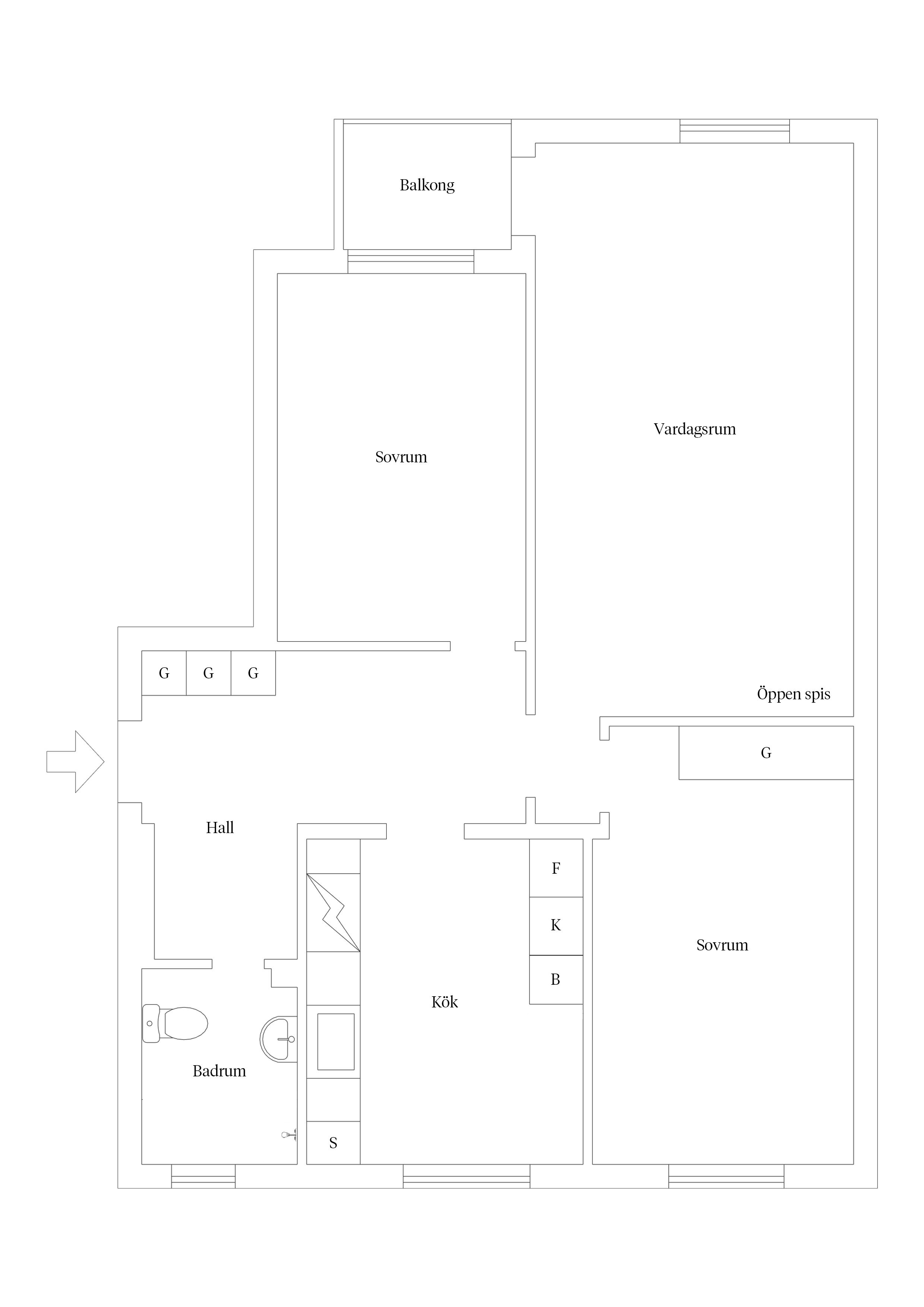 Planlösning