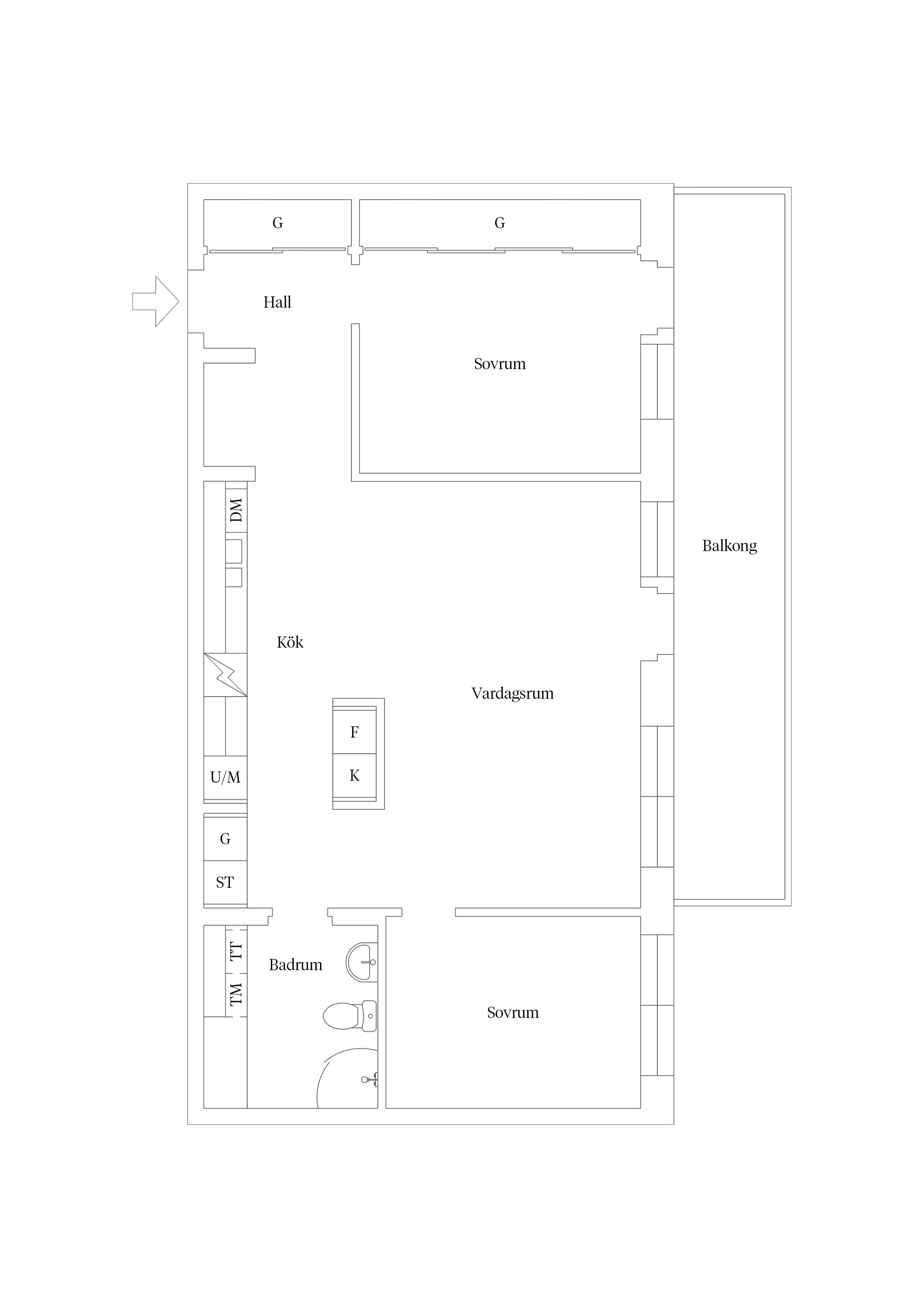 Planlösning