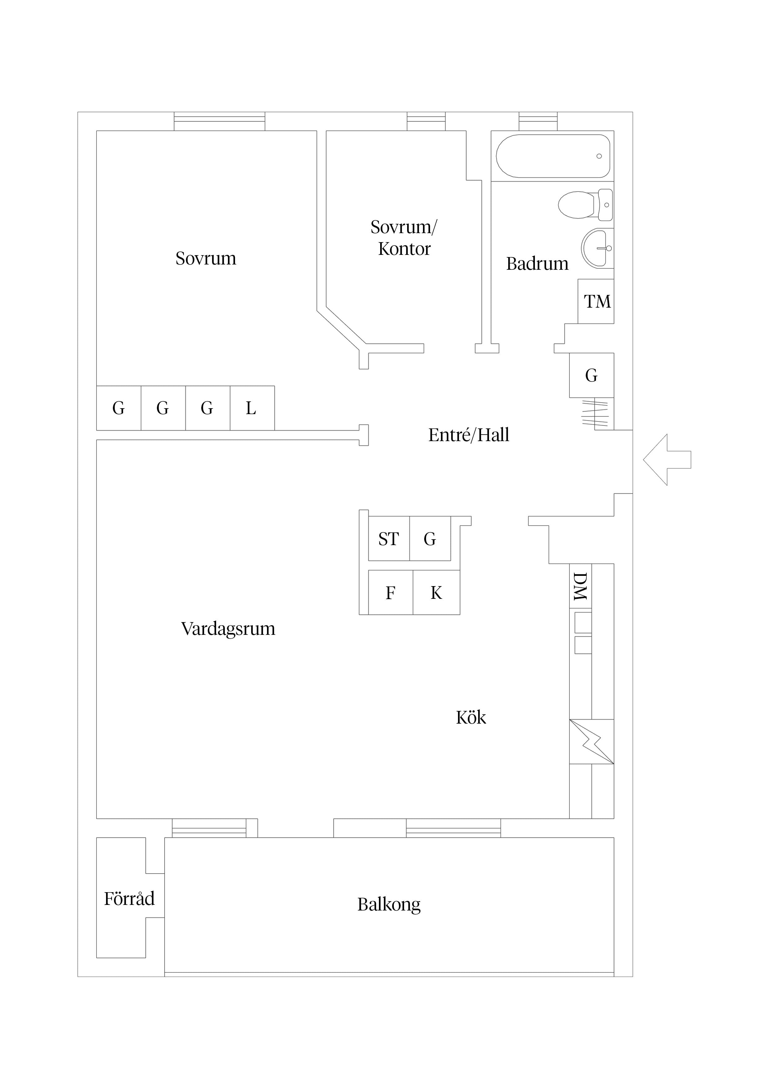 Planlösning