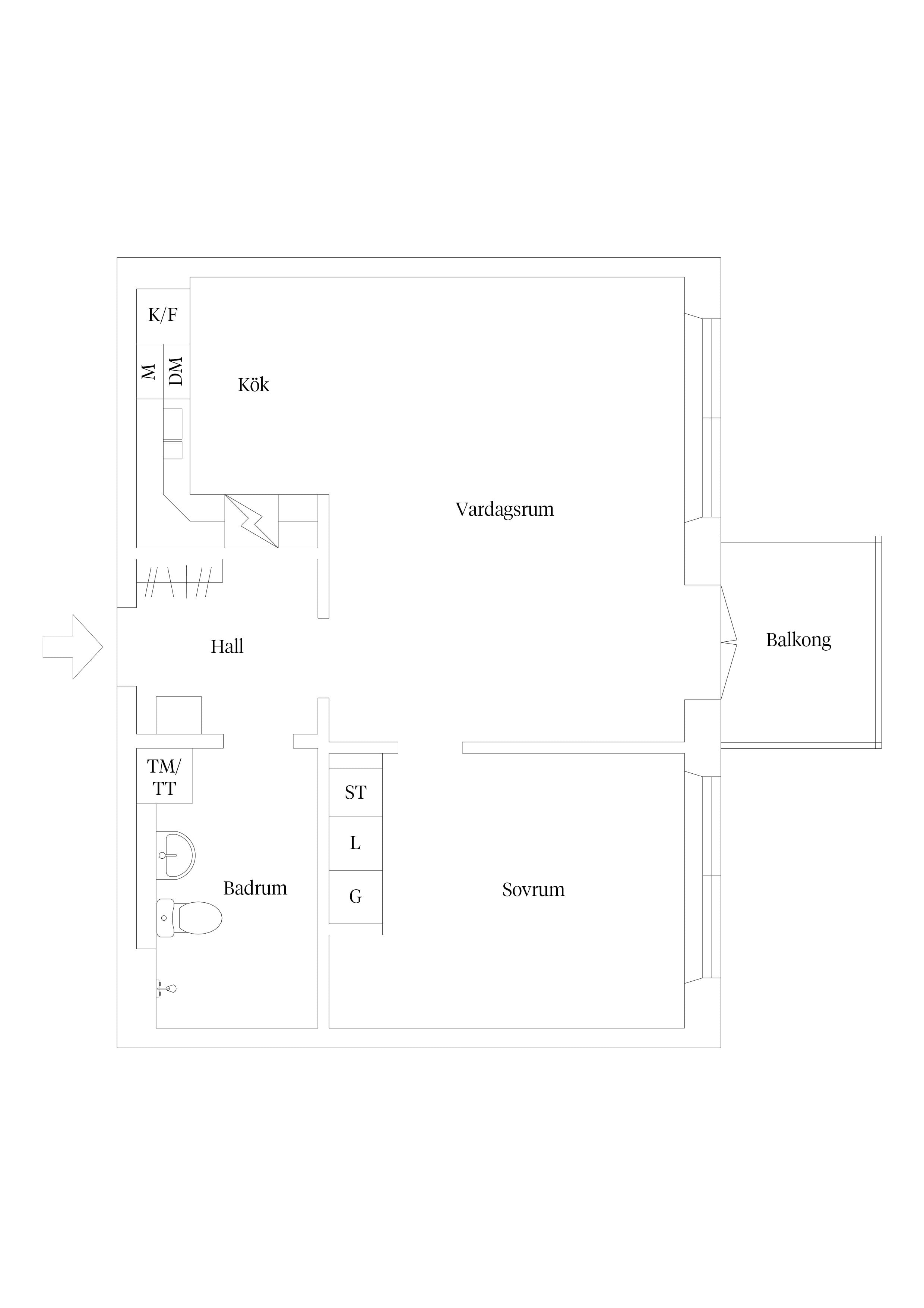 Planlösning