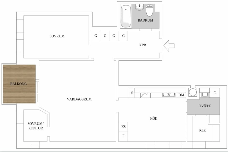 Planlösning