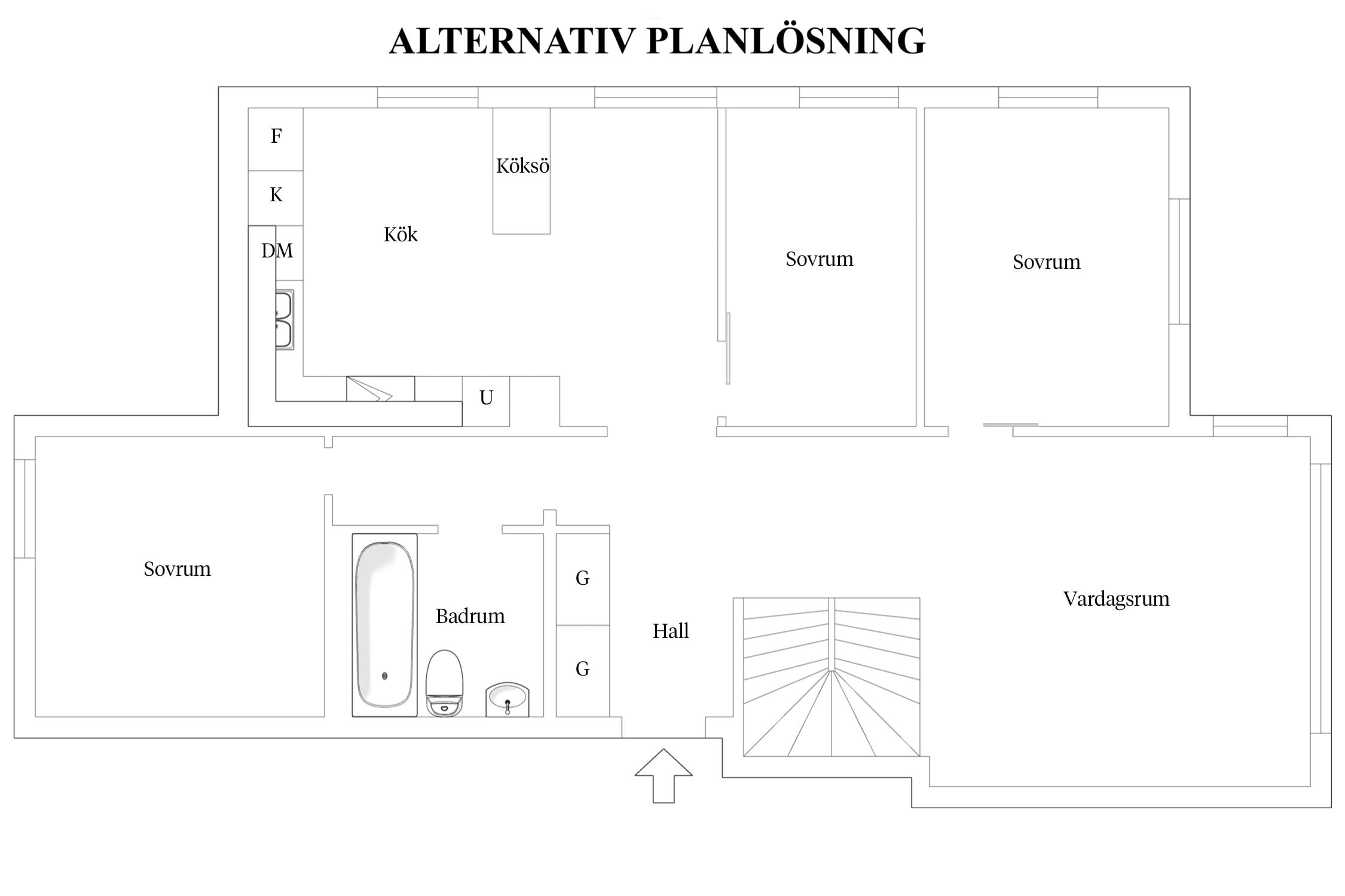 Planlösning