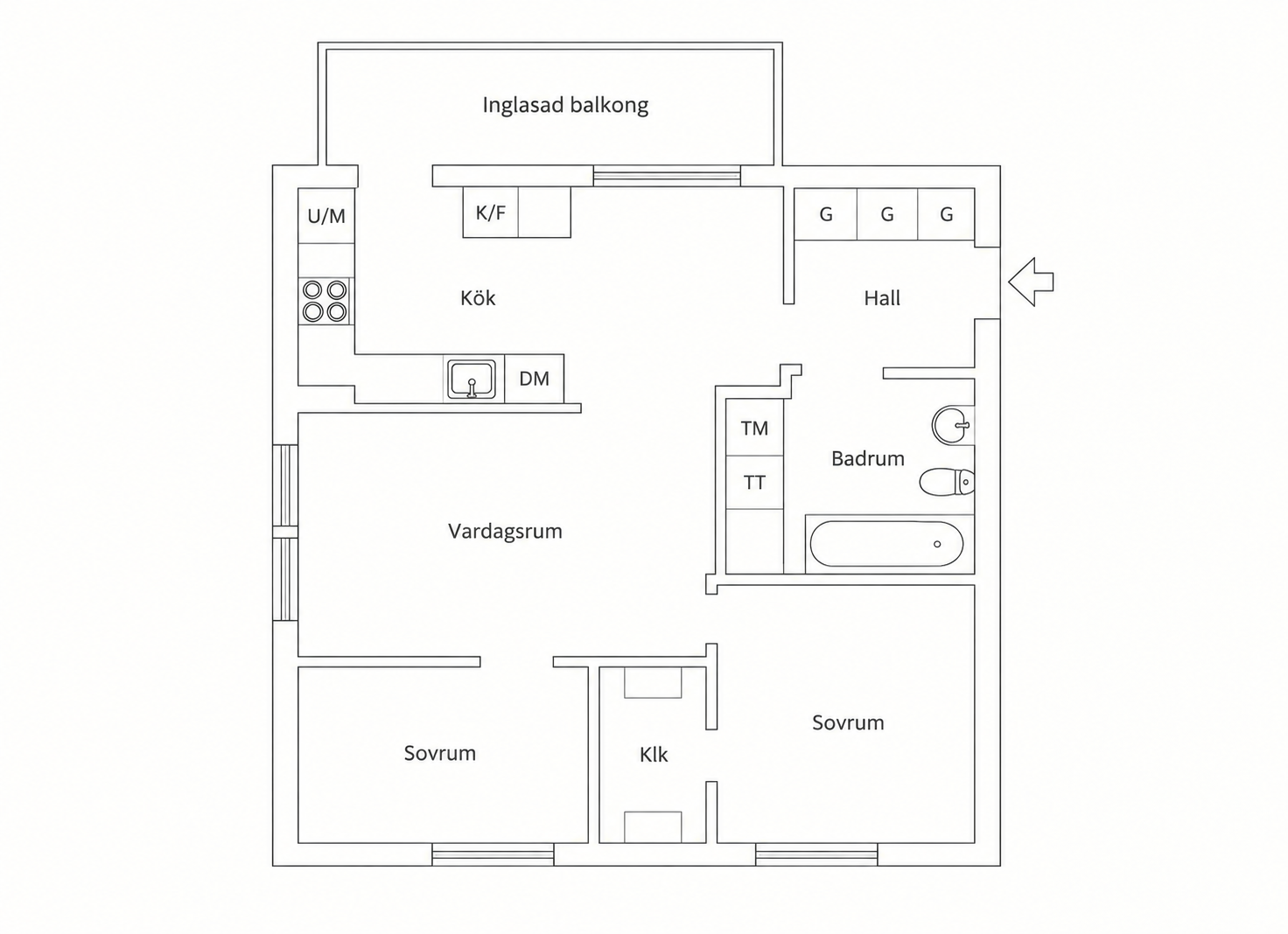 Planlösning