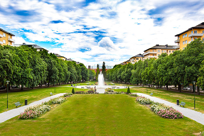 Tessinsparken, Gärdet: Lägenheter till salu via Bjurfors mäklare